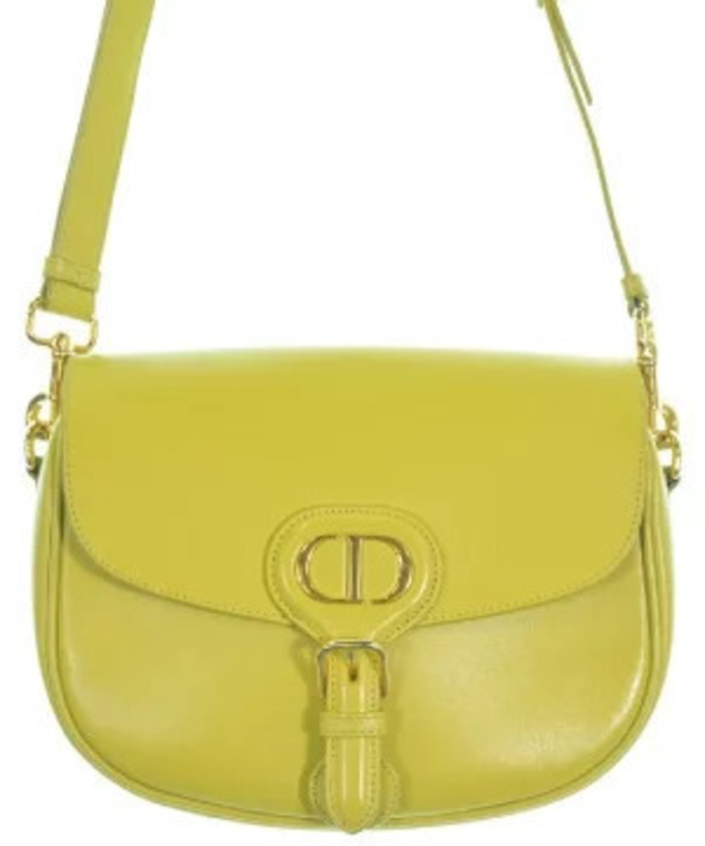 Christian Dior Shoulder bag Yellow green